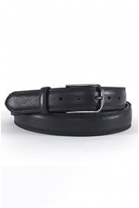Soft-touch lederen riem van Plus Man