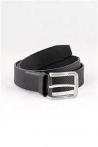 Lindenmann lederen riem met elastische gesp