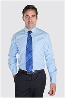 Extra lang dress overhemd van Plusman