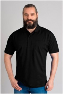 Extra lange polo van Kitaro.