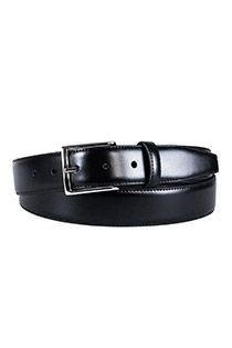 Lederen riem van Plus Man.