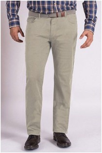 5-pocket chino broek met stretch van Koyote.