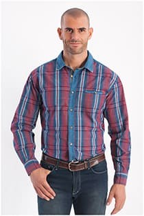 Ruiten overhemd lange mouw Monte Carlo