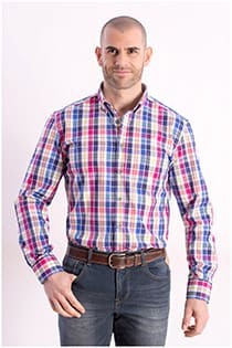 Katoenen lange mouw overhemd Carlos Cordoba