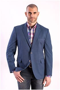 Zeer elastisch casual colbert Plus Man