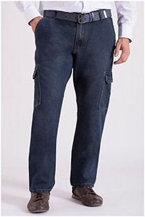 Koyote jeansbroek met cargozakken