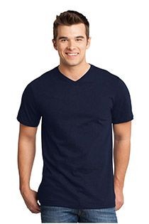 Uni v-hals korte mouw t-shirt Redfield