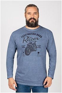 Kitaro lange mouw t-shirt