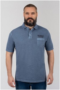 Korte mouw piquépolo van Kitaro