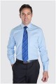 Extra lang dress overhemd van Plusman