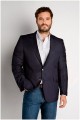 Extra lange viscose blazer van Plusman.