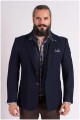 Extra lang elastisch casual colbert van Plus Man
