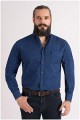 Plusman uni overhemd EXTRA lange mouw